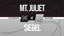 12/20 Highlights vs Mt. Juliet