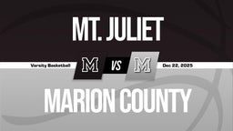 12/22 Highlights vs Mt. Juliet