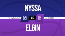 01/20 Highlights vs Nyssa