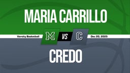 12/20 Highlights vs Maria Carrillo