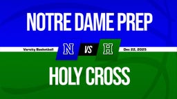 12/22 Highlights vs Notre Dame Prep