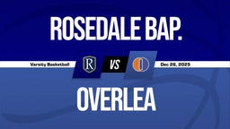 12/26 Highlights vs Rosedale Bap.