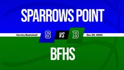12/29 Highlights vs Sparrows Point