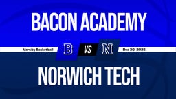 12/30 Highlights vs Bacon Academy