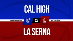 01/14 Highlights vs CAL HIGH