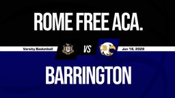 01/18 Highlights vs Rome Free Aca.