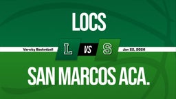 01/22 Highlights @ San Marcos Aca.