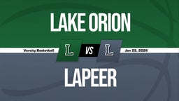 01/21 Highlights vs Lake Orion