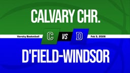 02/5 Highlights vs Calvary Chr.