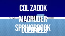04/10 Highlights vs Col Zadok Magruder Colonels