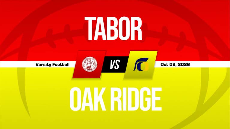 Acaddemician Ridge Tabor Academy vs Oak Ridge | Football | 10/09/2026