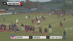 Preview: Hollis @ Empire | Boys Varsity Football 10/23