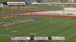 Preview: Portage N. @ Portage Central | Boys Varsity Football 10/10