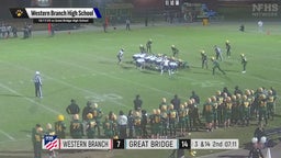 Preview: Grassfield @ Western Branch | Boys Varsity Football 10/24