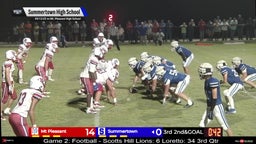 Preview: Loretto @ Summertown | Boys Varsity Football 10/10