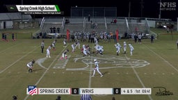 Preview: Goldsboro @ Spring Creek | Boys Varsity Football 10/24