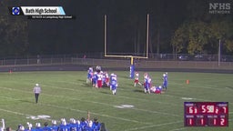 Preview: Durand @ Bath | Boys Varsity Football 10/24