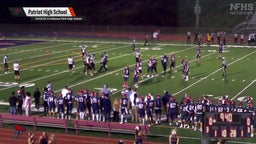 Preview: Independence @ Patriot | Boys Varsity Football 10/24