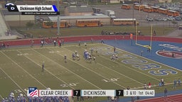 Preview: Clear Springs @ Dickinson | Boys Varsity Football 10/24