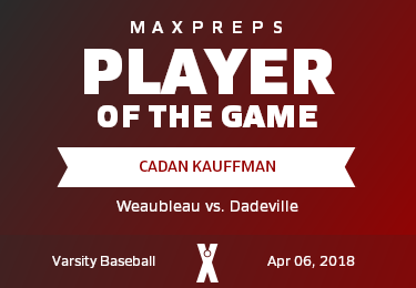 #17 Cadan Kauffman Player of the Game badge
