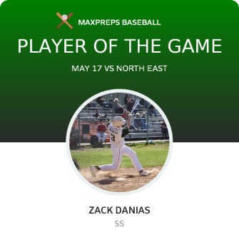 #3 Zack Danias Player of the Game badge
