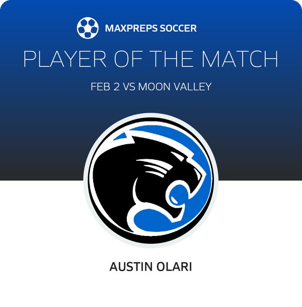 #11 Austin Olari Player of the Game badge