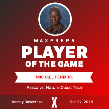 #23 Michael Penix Jr. Player of the Game badge
