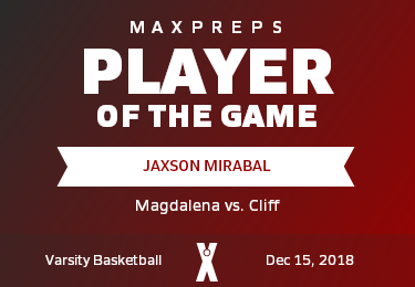 #23 Jaxson Mirabal Player of the Game badge