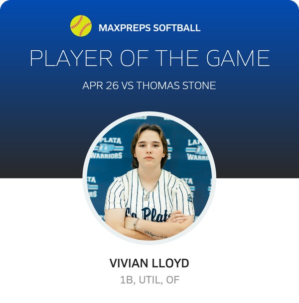 #44 Vivian Lloyd Player of the Game badge