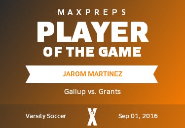 #11 Jarom Martinez Player of the Game badge