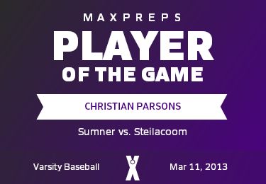 #1 Christian Parsons Player of the Game badge