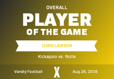 #4 Chris Lawson Player of the Game badge