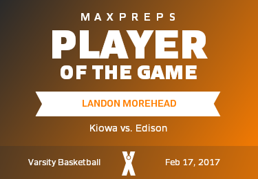#24 Landon Morehead Player of the Game badge