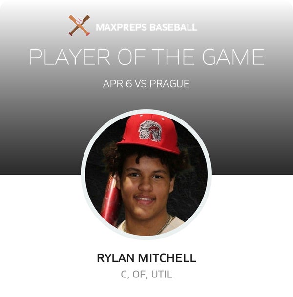 #2 Rylan Mitchell Player of the Game badge