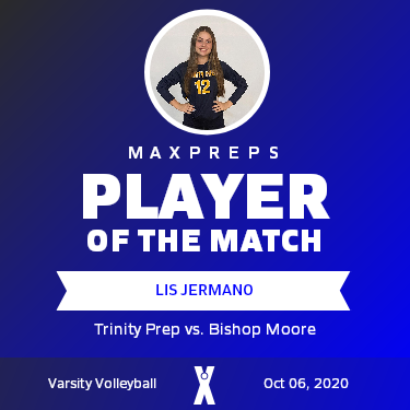 #12 Lis Jermano Player of the Game badge