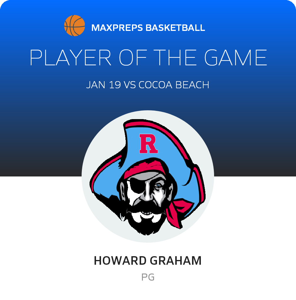 #11 Howard Graham Player of the Game badge