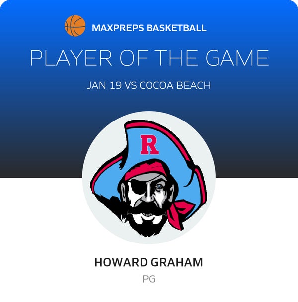 #11 Howard Graham Player of the Game badge