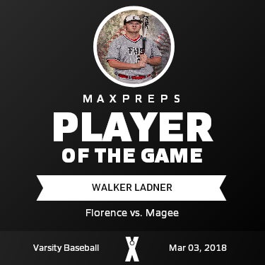 #23 Walker Ladner Player of the Game badge