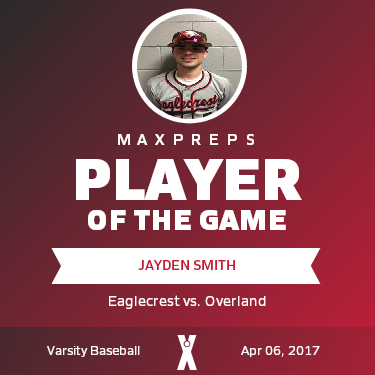 #5 Jayden Smith Player of the Game badge