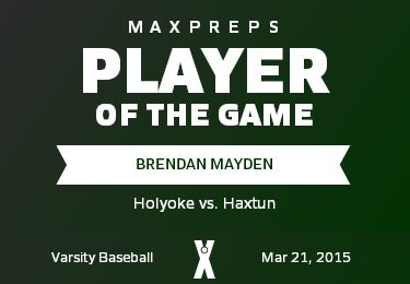 #28 Brendan Mayden Player of the Game badge