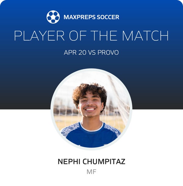 #7 Nephi Chumpitaz Player of the Game badge