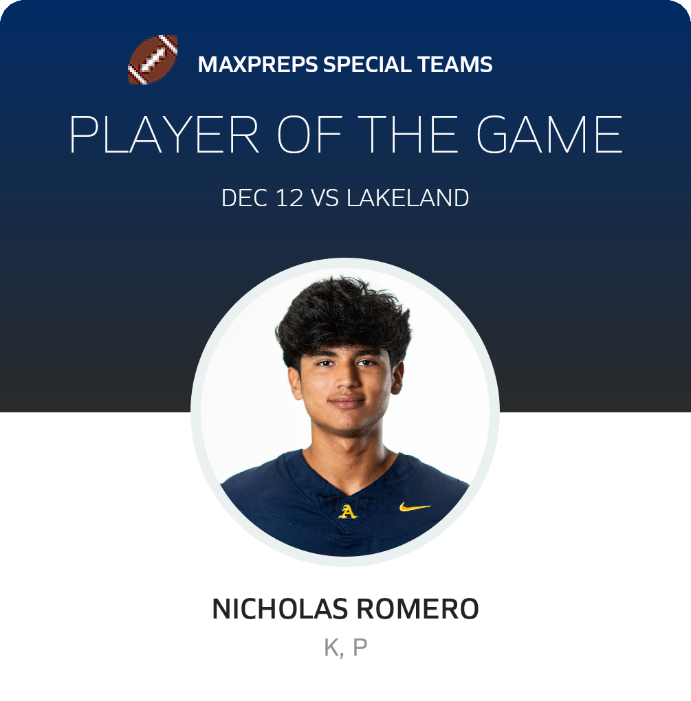 Player of the Game