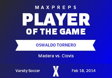 #7 Oswaldo Tornero Player of the Game badge