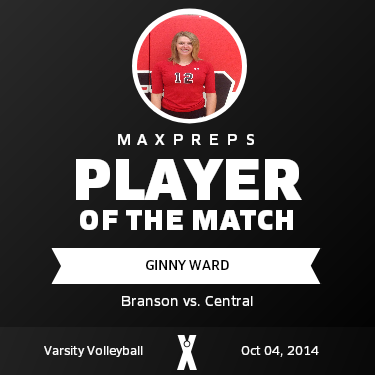 #12 Ginny Ward Player of the Game badge