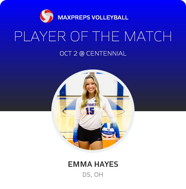 #15 Emma Hayes Player of the Game badge