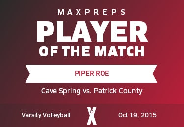 #1 Piper Roe Player of the Game badge