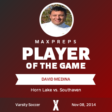 #12 David Medina Player of the Game badge