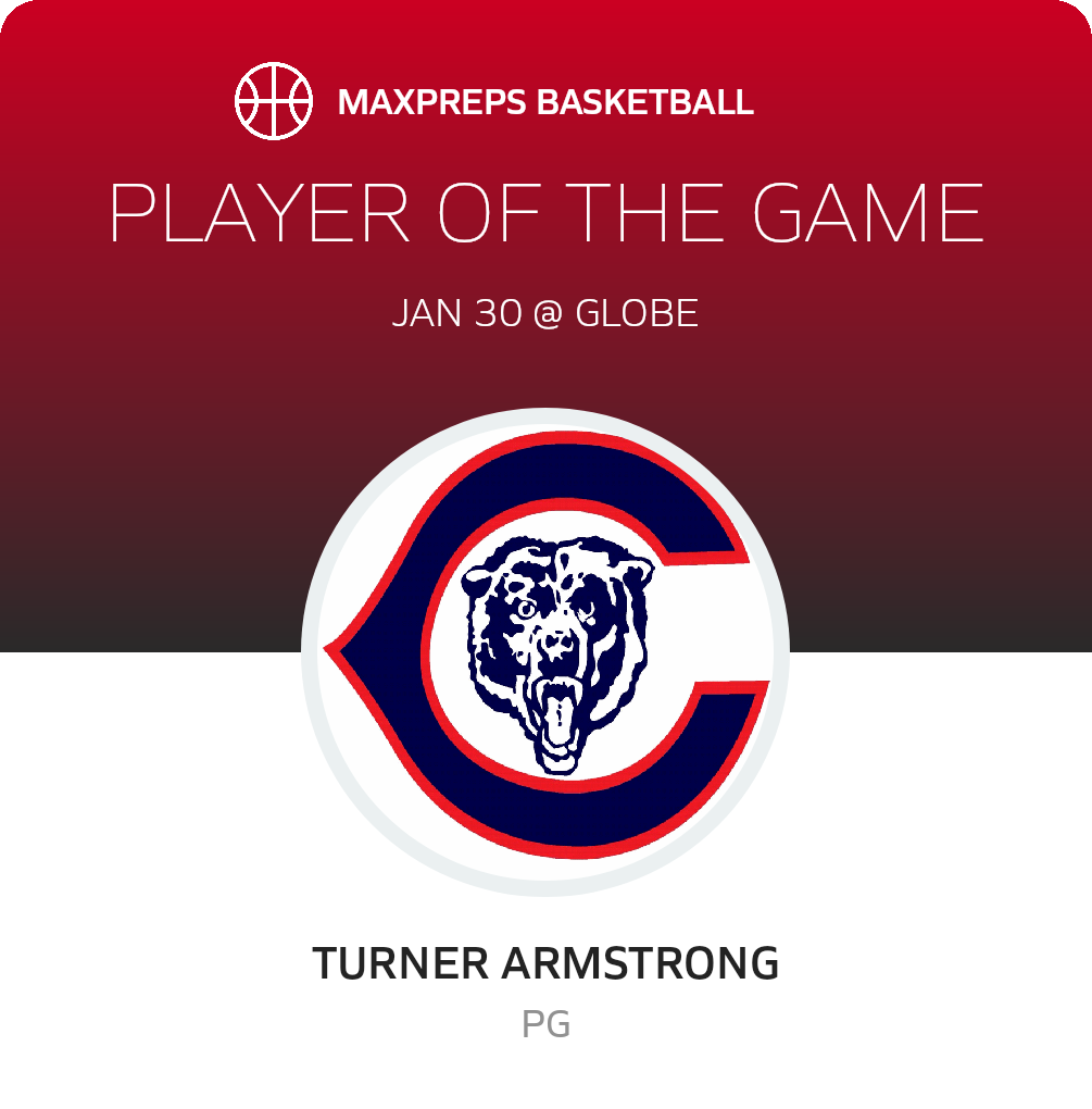 #1 Turner Armstrong Player of the Game badge