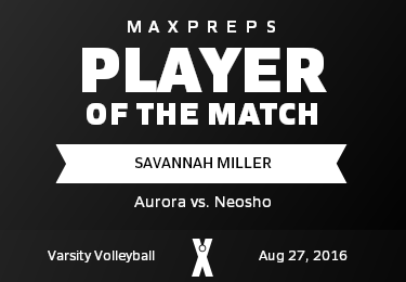 #17 Savannah Miller Player of the Game badge