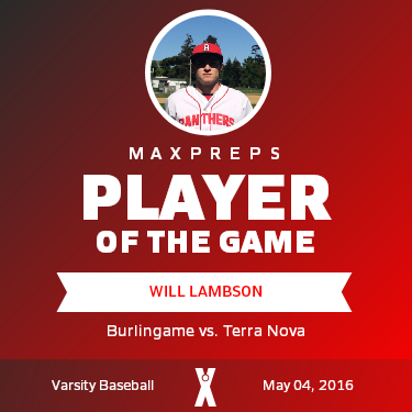 #11 Will Lambson Player of the Game badge
